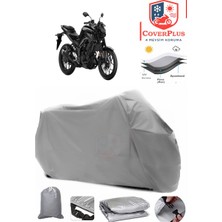 Autozel Yamaha  Mt-25 Motor Brandası Gri Motorsiket Brandası Motor Örtüsü Çadır Su Geçirmez Motosiklet Kılıfı Motor Brandası