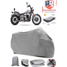 Autozel Regal Raptor Daytona 350 Motor Brandası Gri Motorsiket Brandası Motor Örtüsü Çadır Su Geçirmez Motosiklet Kılıfı Motor Brandası