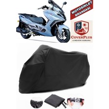 Autozel Arora Gt 250 Motor Brandası Siyah Motorsiket Brandası Motor Örtüsü Çadır Su Geçirmez Motosiklet Kılıfı Motor Brandası