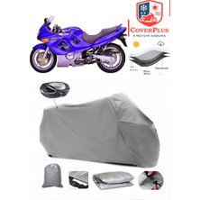 Autozel Suzuki Gsx 600 F Motor Brandası Gri Arka Çanta Uyumlu Motorsiket Brandası Motor Örtüsü Çadır Su Geçirmez Motosiklet Kılıfı Motor Brandası
