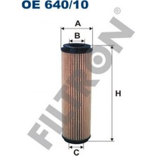 Filtron Mtxdpn Yağ Filtresi Mercedes-Benz Mercedes C (W204), E (W212), Slk (R172)