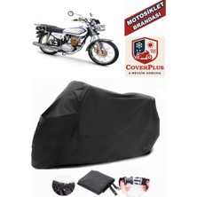 Autozel Kuba Çita 125R Max Motor Brandası Siyah Motorsiket Brandası Motor Örtüsü Çadır Su Geçirmez Motosiklet Kılıfı Motor Brandası