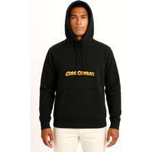 Bahriyeli Collection Kapüşonlu Codecombat Computer Science Göğüs ve Sırt Tasarımlı Unisex Sweatshirt