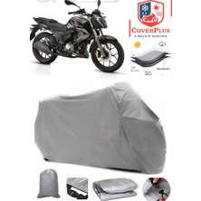 Autozel Rks 125-S Motor Brandası Gri Motorsiket Brandası Motor Örtüsü Çadır Su Geçirmez Motosiklet Kılıfı Motor Brandası