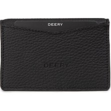 Deery Hakiki Deri Siyah Yatay Erkek Cüzdanı - 00520ZSYHZ01
