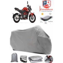 Autozel Benelli Tnt 25 Motor Brandası Gri Motorsiket Brandası Motor Örtüsü Çadır Su Geçirmez Motosiklet Kılıfı Motor Brandası