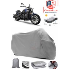 Autozel Rks C1002 V Motor Brandası Gri Motorsiket Brandası Motor Örtüsü Çadır Su Geçirmez Motosiklet Kılıfı Motor Brandası