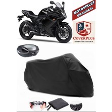 Autozel Yamaha  Xj 6 Diversion F Motor Brandası Siyah Arka Çanta Uyumlu Motorsiket Brandası Motor Örtüsü Çadır Su Geçirmez Motosiklet Kılıfı Motor Brandası