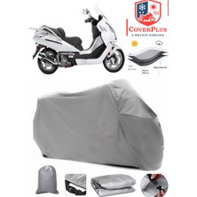 Coverall Cf Moto Jet Max Gri Motorsiket Brandası Motor Örtüsü Çadır Su Geçirmez Motosiklet Kılıfı Motor Brandası