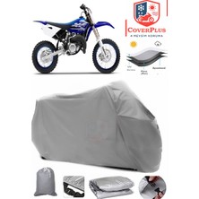 Coverall Yamaha  Yz 80 Gri Motorsiket Brandası Motor Örtüsü Çadır Su Geçirmez Motosiklet Kılıfı Motor Brandası