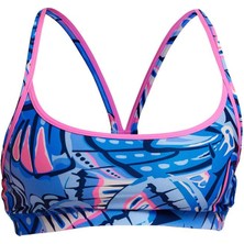 Funkita Soaring Hi  Kadın Spor Yüzme Üstü – Racerback Sports Top | Tek Üst