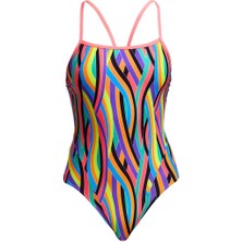 Funkita Ss Curl Curl Kadın Tek Askılı Yüzücü Mayosu