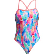 Funkita Tmt Tickle Pink Bağlamalı Yüzücü Mayosu – Ayarlanabilir Askılı