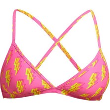 Funkita Stunner Kadın Üçgen Bikini Üstü – Ayarlanabilir Askılı Tri Top | Tek Üst