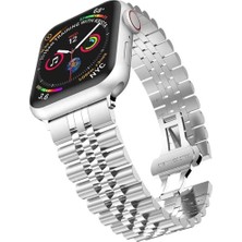 Kordify Apple Watch 38-40-41MM Rolex Metal Kordon