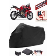 Coverall Honda Cbr 650 Fa Siyah Motorsiket Brandası Motor Örtüsü Çadır Su Geçirmez Motosiklet Kılıfı Motor Brandası