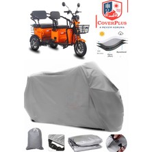 Coverall Stmax Elit 960 Gri Motorsiket Brandası Motor Örtüsü Çadır Su Geçirmez Motosiklet Kılıfı Motor Brandası