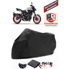Coverall Yamaha  Mt-09 Siyah Motorsiket Brandası Motor Örtüsü Çadır Su Geçirmez Motosiklet Kılıfı Motor Brandası