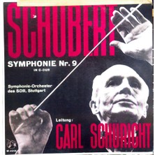 Kadıköy Plak Kulübü Schubert, Carl Schuricht – Symphonie Nr. 9 In C-Dur Lp
