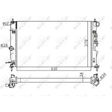 Nrf 50563A Motor Radyatoru 1300176 1300185 52464523