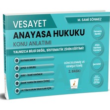 Pelikan Tıp Teknik Yayıncılık Vesayet Anayasa Hukuku Konu Anlatımı