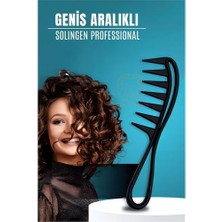Erbar Hsnet Geniş Dişli Stil Tarağı Karbon Solingen Professional - M587R268-K06587