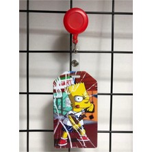 Hediyebum Simpson Bart Dik Yaka Kart Kılıfı