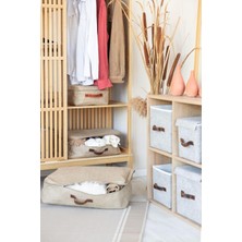 Storemax Bee Küçük Boy Jüt Altı Yastık Yorgan Kazak Hurcu 30 x 22 x 16 cm