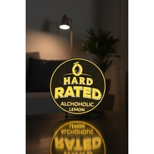 MEKTrend Hard Rated Alchoholic Lemon Solo Tasarımlı Dekoratif Aydınlatma