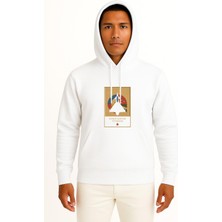 Bahriyeli Collection Kapüşonlu Eurofighter Typhoon Türk Hava Kuvvetleri Göğüs Tasarımlı Unisex Sweatshirt