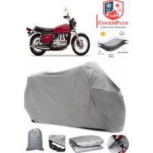 Autozel Honda Goldwing Gl 1000 Motor Brandası Gri Motorsiket Brandası Motor Örtüsü Çadır Su Geçirmez Motosiklet Kılıfı Motor Brandası