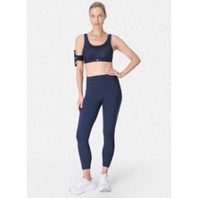 Sweaty Betty SB1026778-410 Ultımate Runnıng 7/8 Lacivert Düz Kadın Tayt