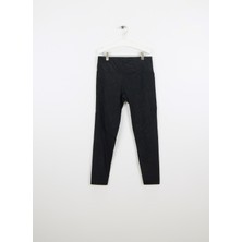 Sweaty Betty SB5400E78A-001 Power 7/8 Emboss Wor Siyah Düz Kadın Tayt