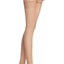 12'li Eko Paket Penti Super Jartiyersiz Pantolon Çorap Dizüstü Çorap 15 Den