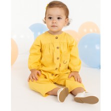 Kidaxi Patiksiz Kız Tulum 3-6/6-9/9-12/18-24 Ay