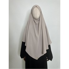 Erasra Class Sufle Hazır Esarp, Iki Kat, Medine Ipegi ( Hac ve Umre Için Uygundur ) Khimar Hijap Taş