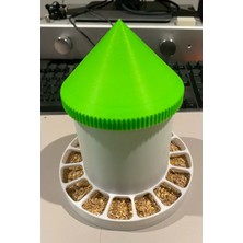 Genç 3D Tavuk Yemliği – 3D Baskı Organik Pla Malzeme | Gıdaya Temas Uygun, Dayanıklı ve Pratik