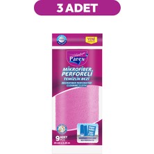 Parex Mikrofiber Perforeli 9’lu Rulo Bez Üçlü Paket
