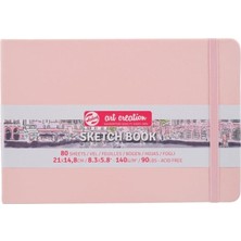 Talens Art Creation Sketch Book Eskiz Bloğu 21X14,8 140GR 80 Yaprakpastel Pembe