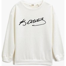 Three Sisters Butik Koton Atatürk Imzalı Sweatshırt