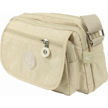 Mega Bag 215 Kipling Kadın Çapraz çanta Krem