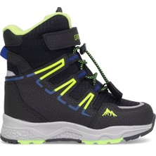 Pepino PK25-1361 Filet Erkek Çocuk Kar Botu Siyah - Sarı