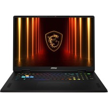 MSI Msı Vector 18 Hx Aı A2XWIG-666XTR Ultra 9 275HX 32GB Ram 2tb SSD RTX5080 Windows 11 Pro K24