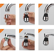 River World Musluk Başlığı 2 Modlu Kısa Su Tasarruflu