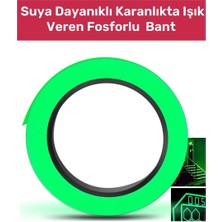 Enenstyle Fashıon Boutıque Özel Üretim Suya Dayanıklı Karanlıkta Işık Veren Merdiven Ev Bahçe 4 Metre Fosforlu Yeşil Şerit Bant