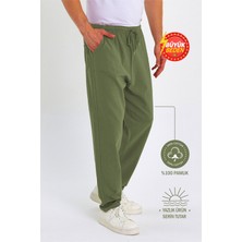 Dechers Erkek Büyük Beden %100 Pamuk Keten Görünümlü Pantolon E206-66