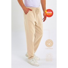 Dechers Erkek Büyük Beden %100 Pamuk Keten Görünümlü Pantolon E206-59