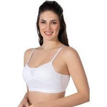 Preshley Beyaz Mı Emay 1423 Modal Cotton Kaplı Büstiyer