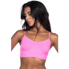 Preshley Neon Fuşya Mı Emay 4003 Soft Ip Askı Büstiyer