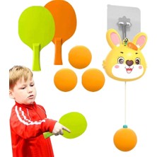 Masa Tenisi Kişisel Eğitim Seti Askılı Masa Tenisi Antrenörü Portatif Set